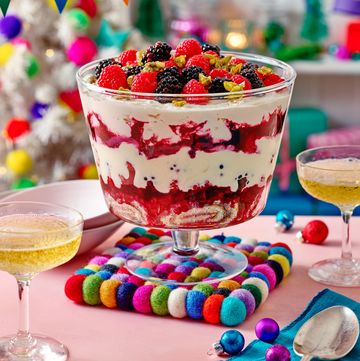 mulled berry trifle