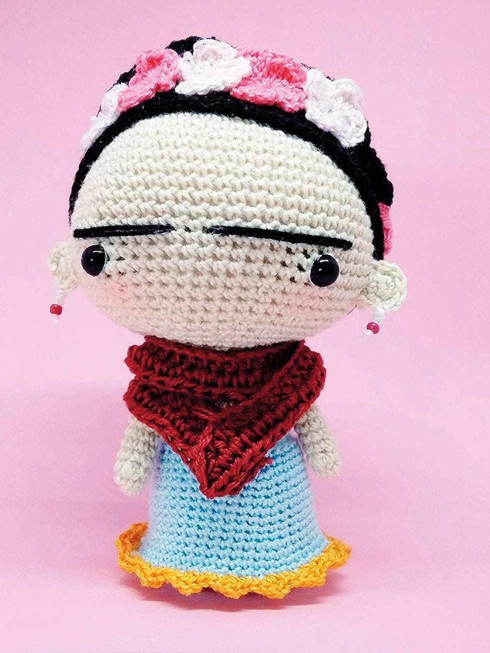 Crochet, Pink, Doll, Toy, Art, Craft, Pattern, Knitting, Textile, Woolen, 