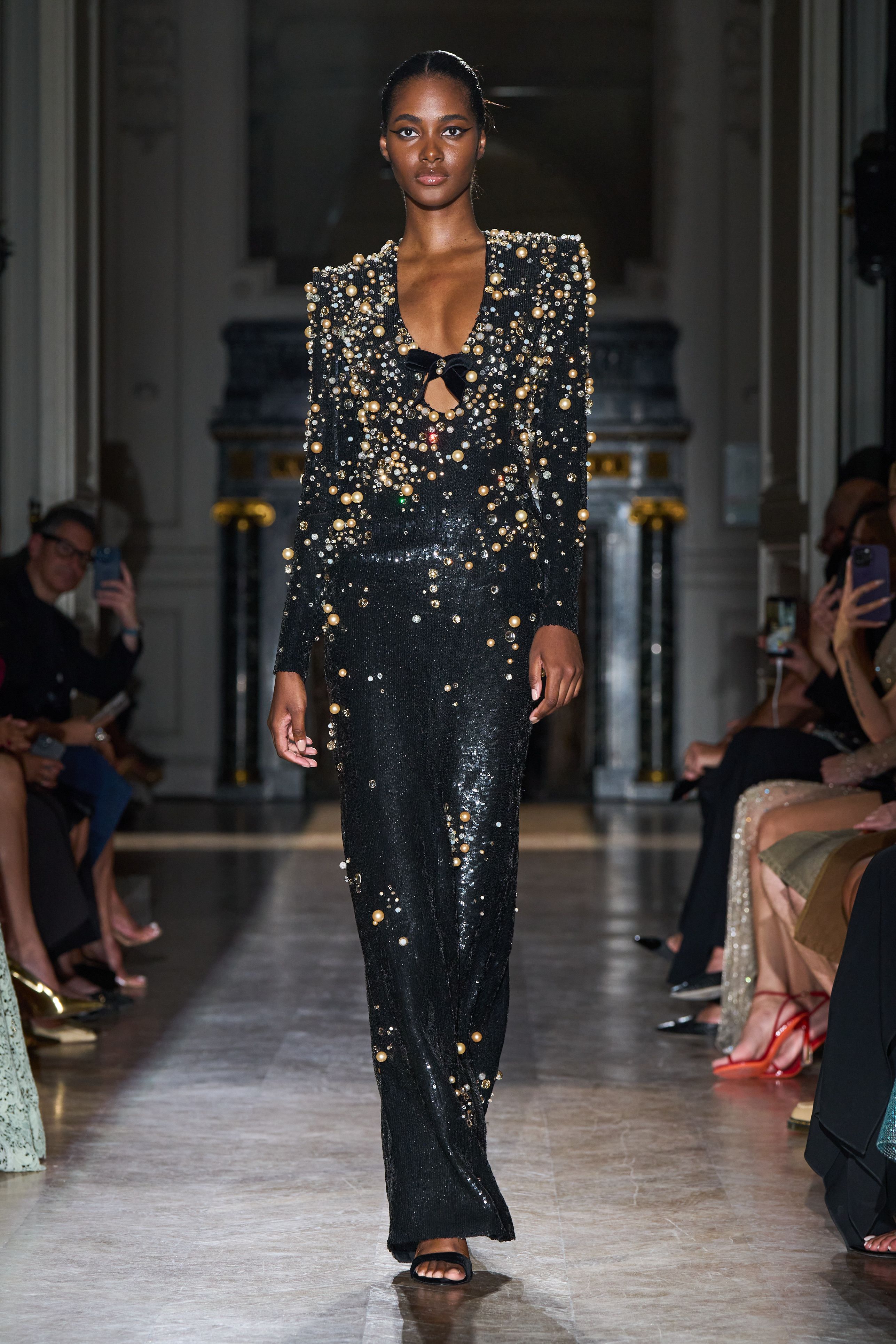 新品　zuhair murad ズハイル・ムラド　シルク混タフタ　フレアスカート zuhair-