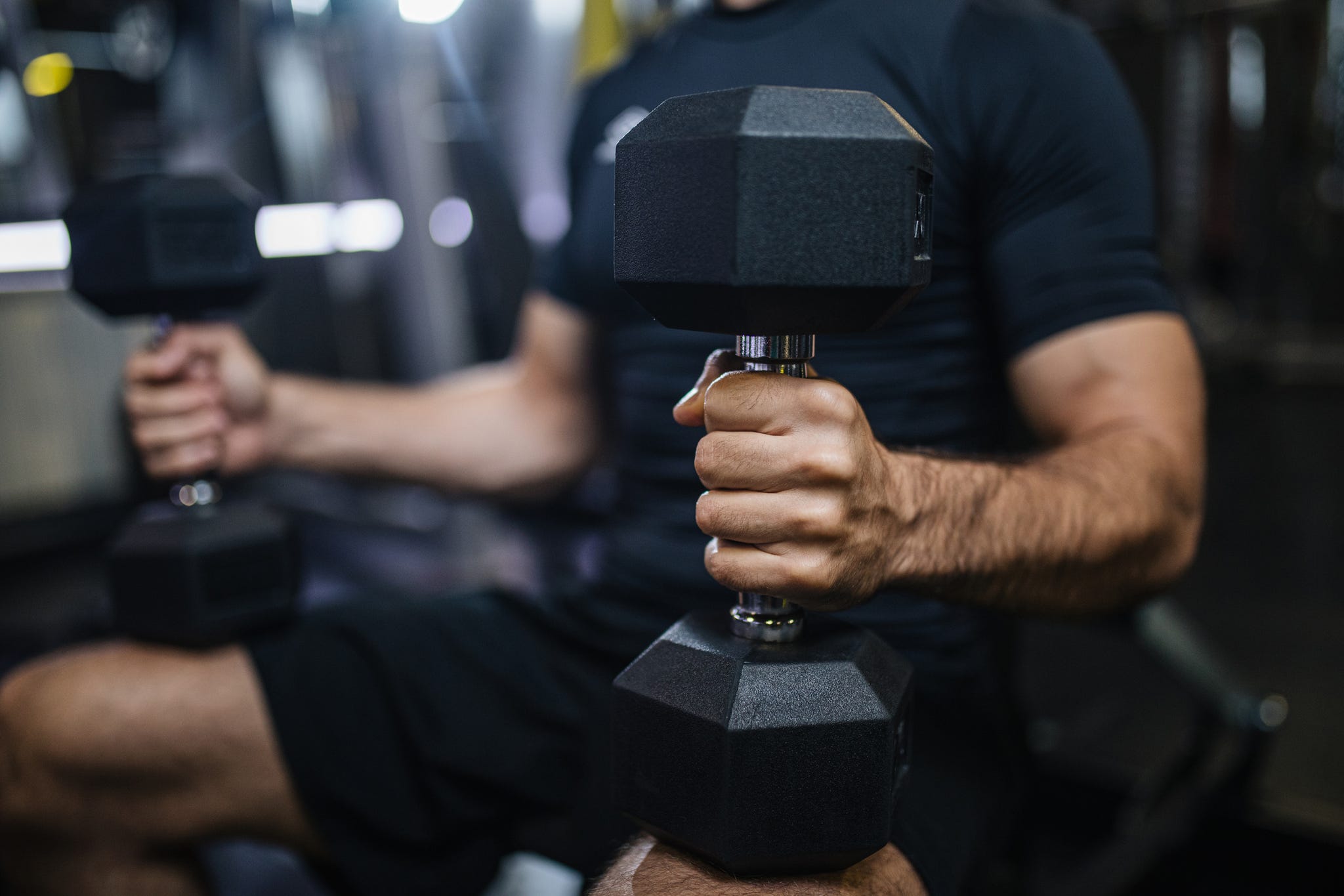 Minimum weight of dumbbells for online beginners