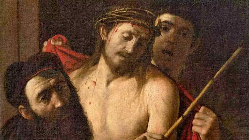 ecce homo de caravaggio