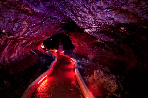 mushpot cave at lava beds national monument