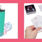 gifts for music lovers zak designs zak play bluetooth tumbler with straw and wireless speaker and game that song
