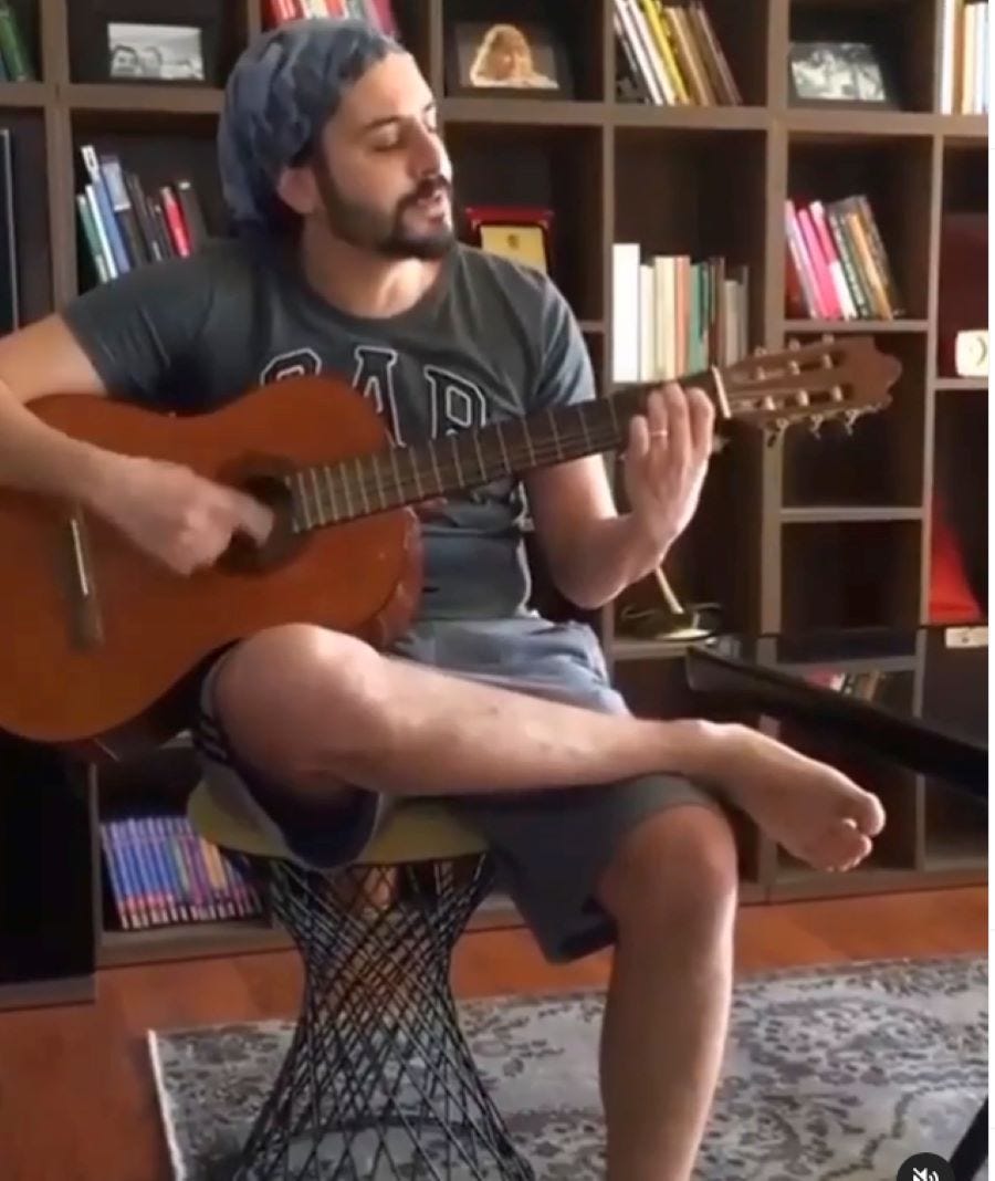 ali barkin en todas partes tu guitarrista