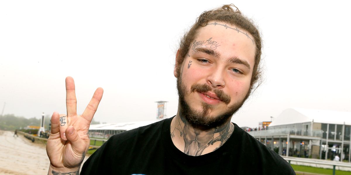 A Post Malone Traded His Shoes With a Fan, Warning Her His 'Stink