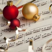 musical score christmas
