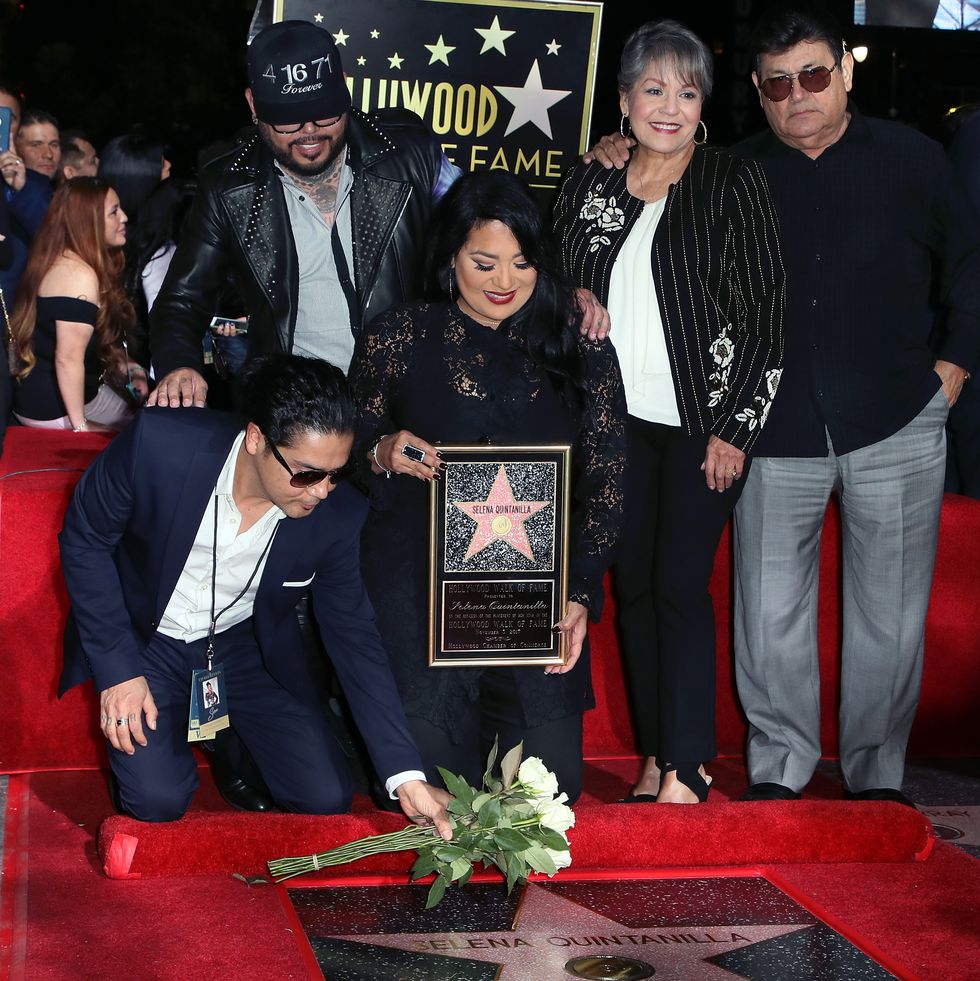 selena quintanilla honored posthumously with star on the hollywood walk of fame