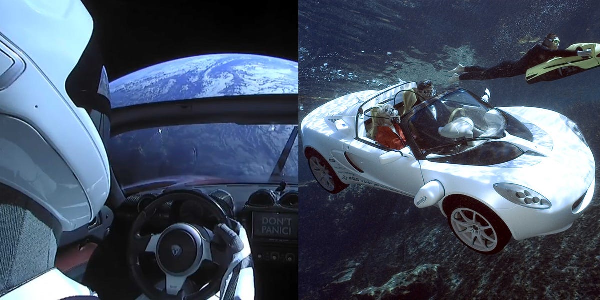 The Lotus Elise Is the Only Underwater, Land, and Space Car