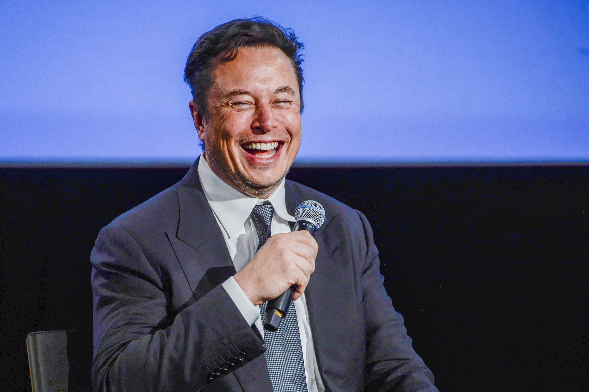 Elon Musk Interview photo photo