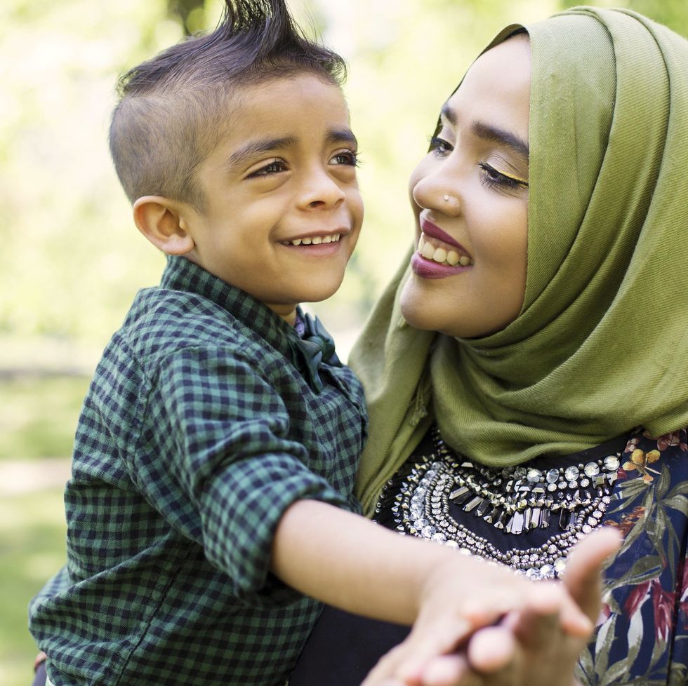 how to forgive yourself muslimgirl and son dancing in the park