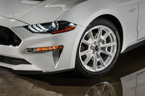 ford mustang gt premium and mustang mache premium ice white edition