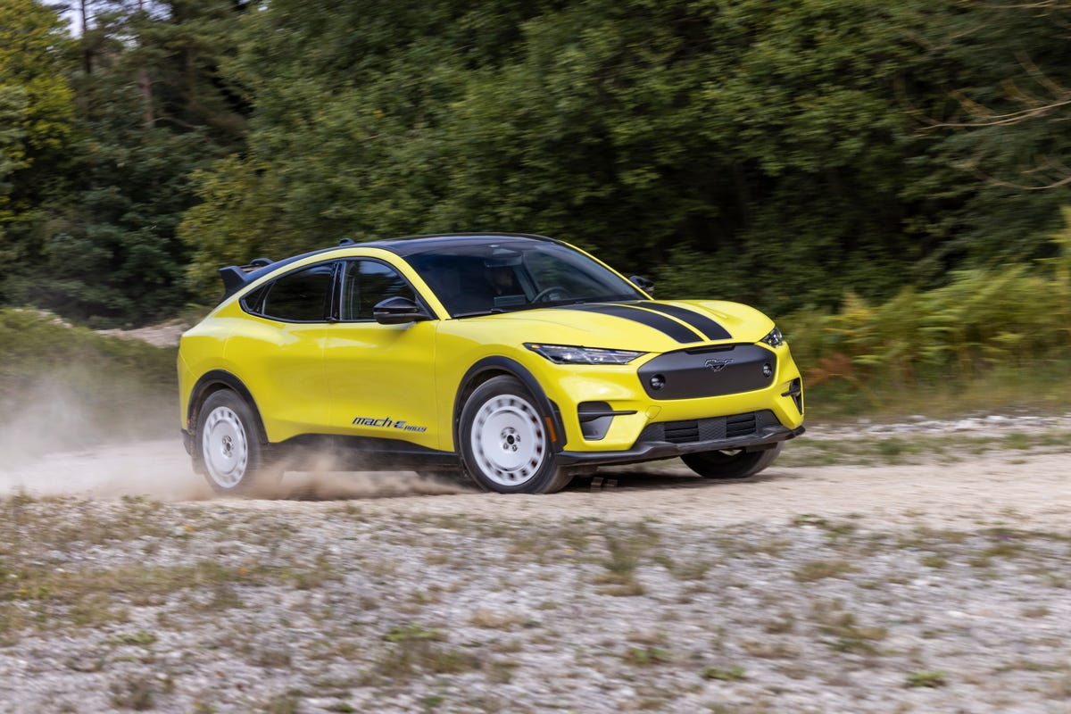 Ford Mustang Mach-E Rally Gets a Lift, Extra Power