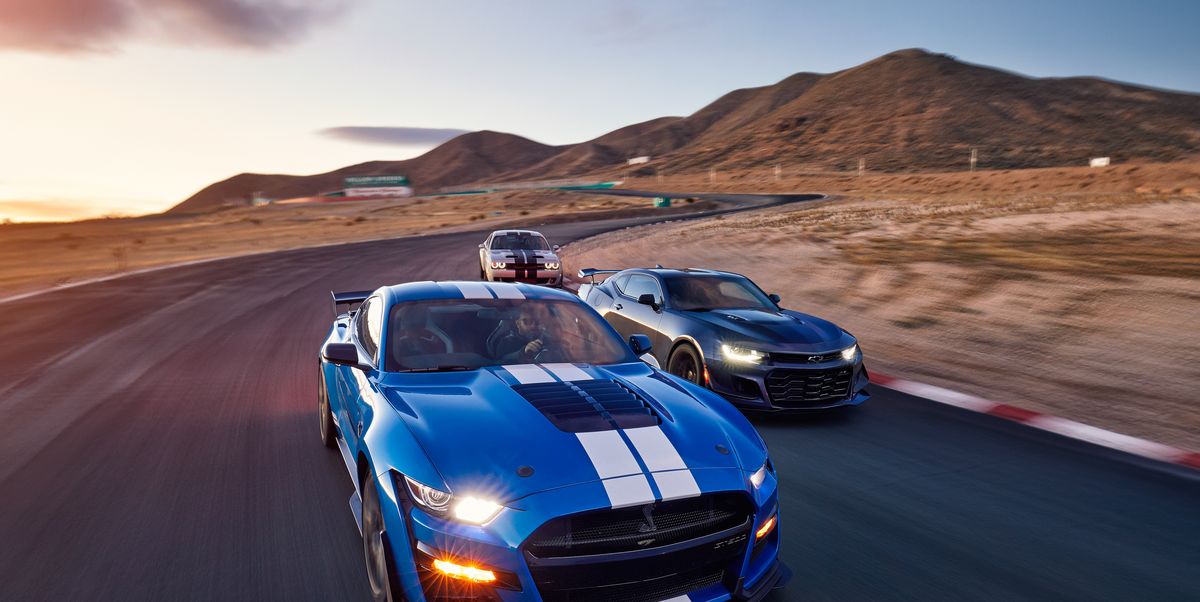 Mustang Shelby GT500 vs. Camaro ZL1 1LE vs. Challenger Hellcat Redeye