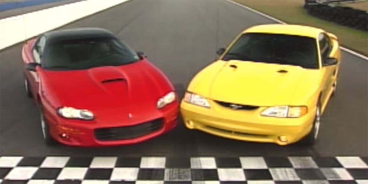 Mustang vs. Camaro - 1998 Camaro SS Z28 and 1998 Mustang Cobra Comparison