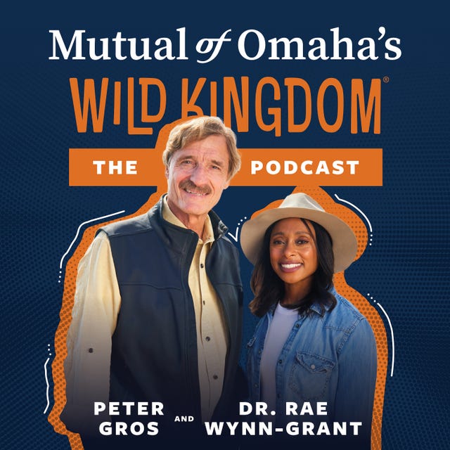 mutual of omaha's wild kingdom the podcast, peter gros and dr rae wynn grant