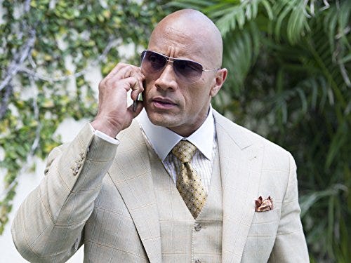 BALLERS: Spencer Strassmore's (Dwayne Johnson) HERO White UA Golf