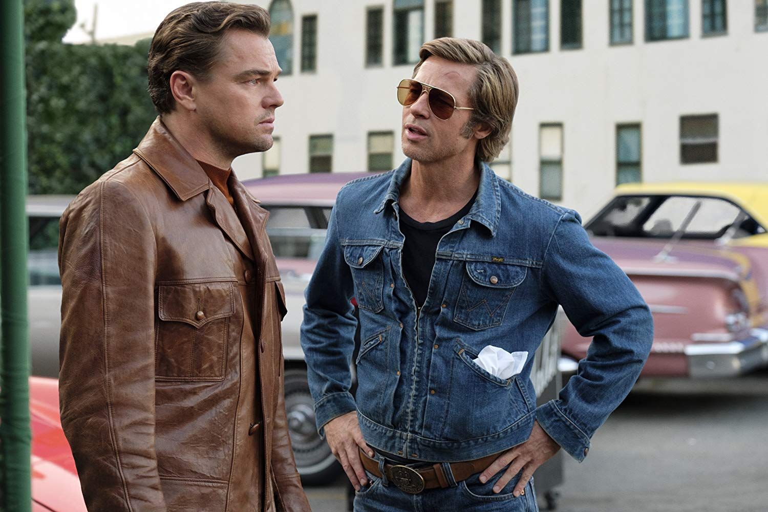 The Once Upon A Time In Hollywood Costume Designer Interview Brad Pitt and Leonard DiCaprio s Key Looks