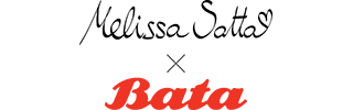 Melissa Satta x Bata Logo