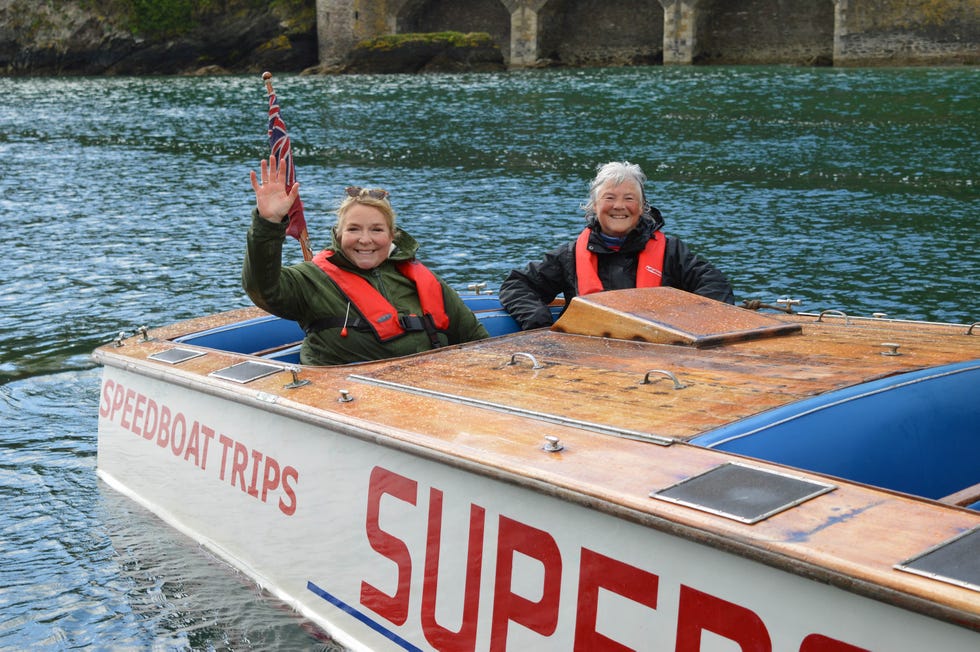 my cornwall with fern britton ep 1 fern britton with former speedboat captain vicky