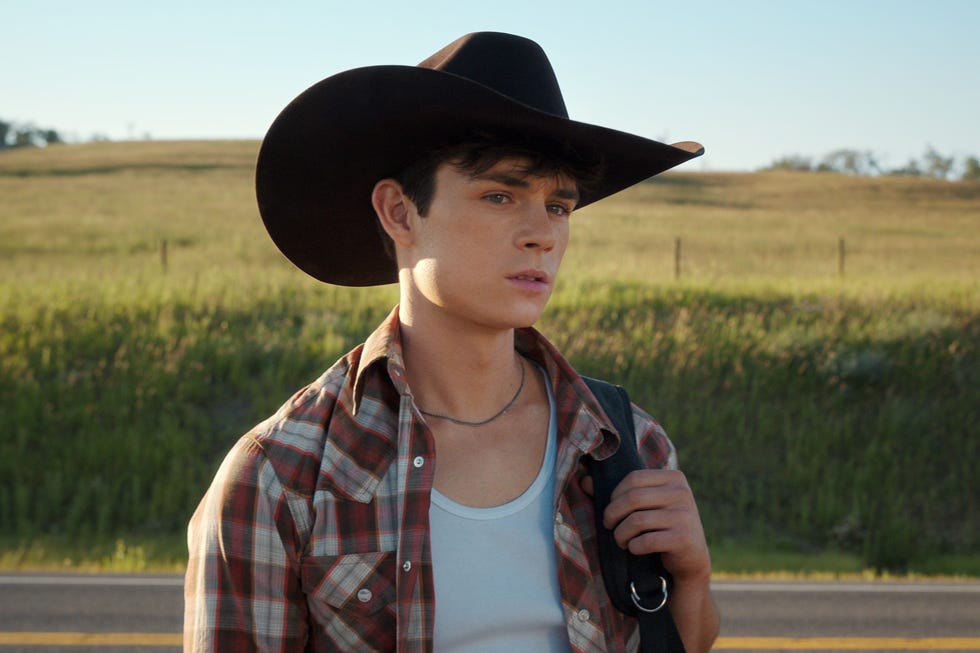 Minha vida com os Walter Boys. Ashby Gentry como Alex no episódio 201 de Minha vida com os Walter Boys. Cr. cortesia da Netflix © 2025
