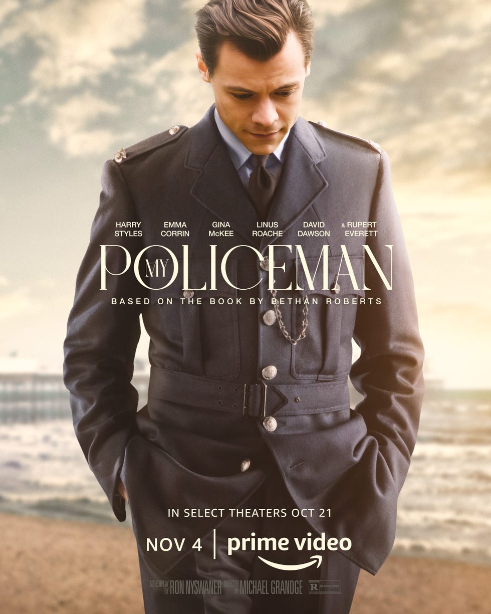my policeman poster featuring harry styles