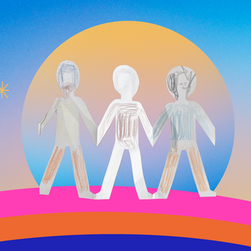 My Son Is Disabled, But Kids Like Him Can Still Make Friends paper cutout of kids holding hands with illustrative elements