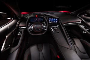 Land vehicle, Vehicle, Car, Automotive design, Center console, Concept car, Steering wheel, Personal luxury car, Auto show, 