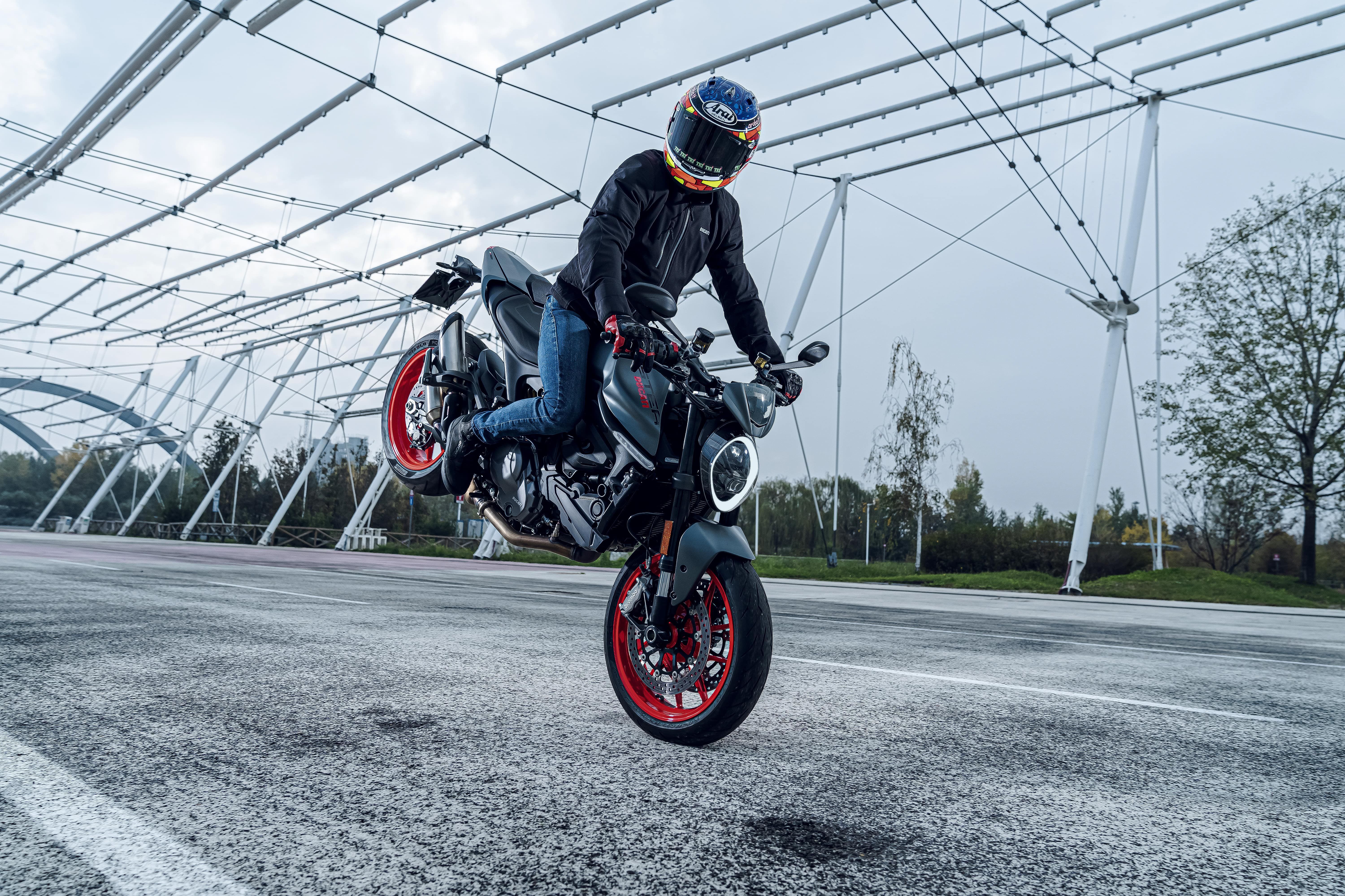 Ducati discount monster wheelie