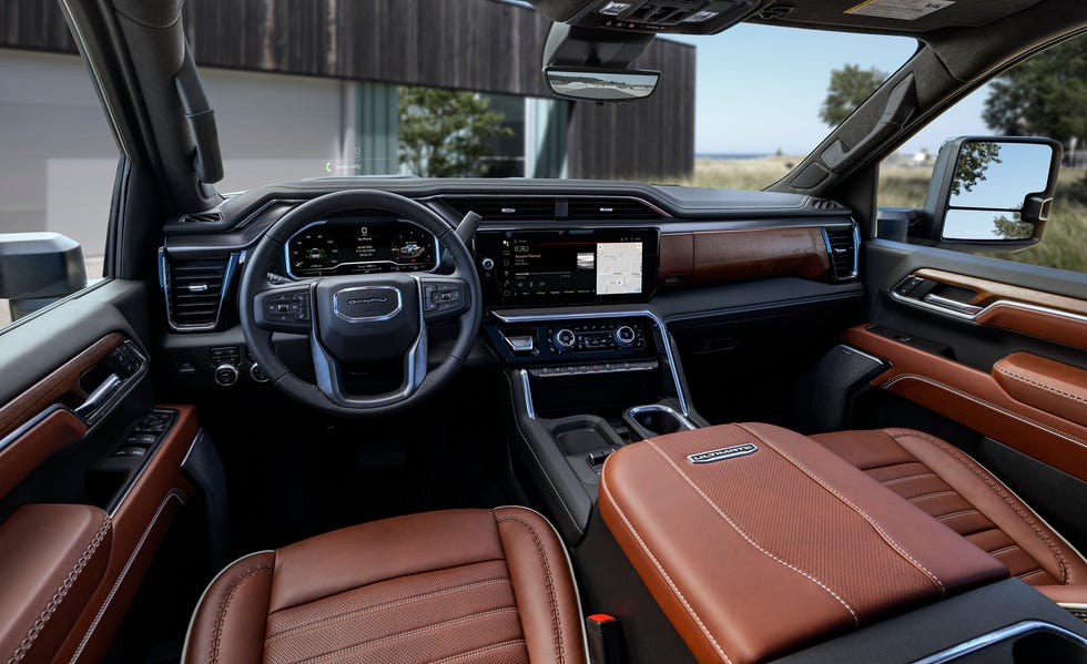 gmc sierra denali ultimate heavy duty interior