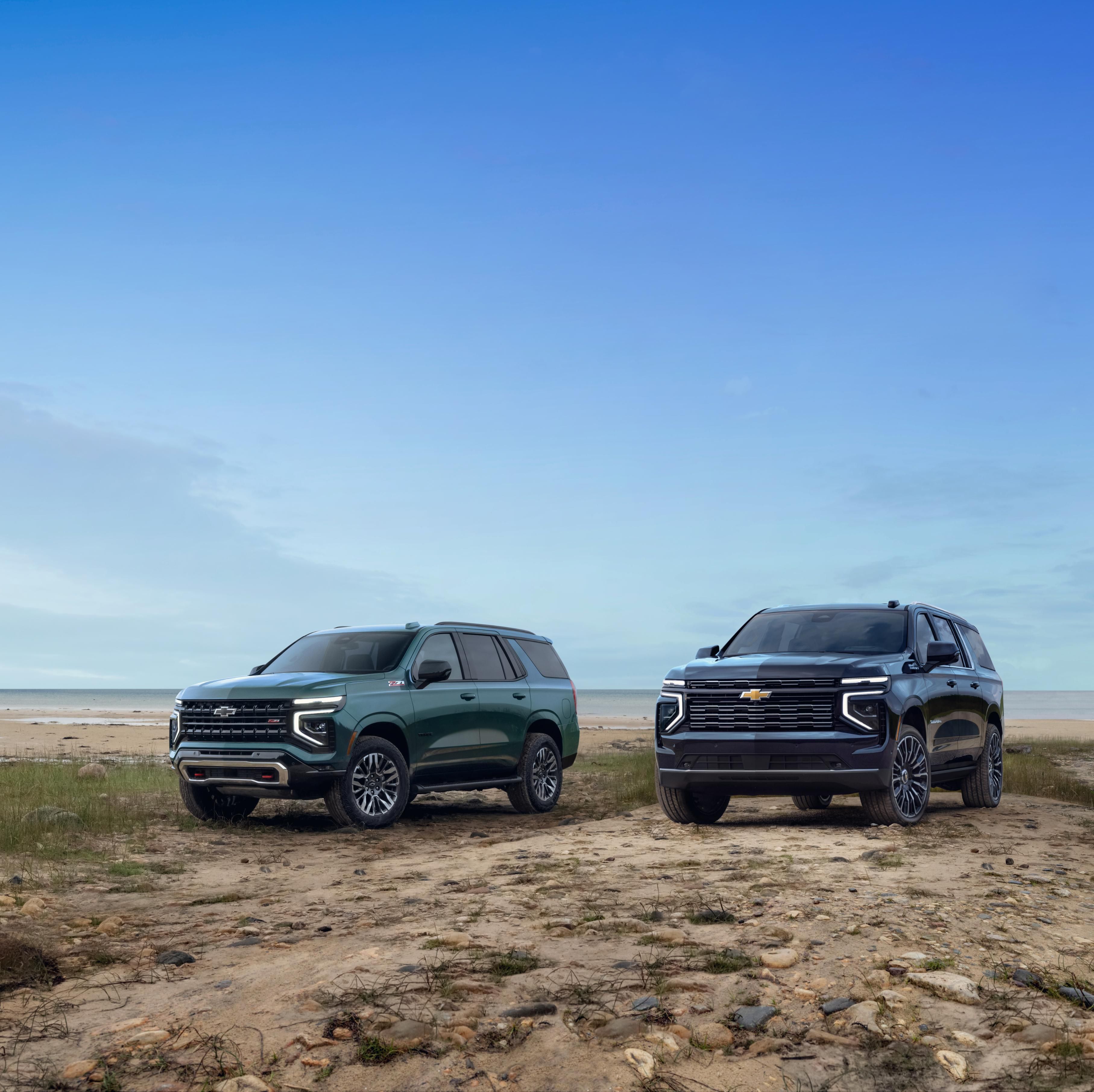 See What's Coming on the 2025 Chevy Tahoe and Suburban Full-Size SUVs