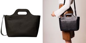 Bag, Handbag, Shoulder, Joint, Fashion accessory, Leather, Tote bag, Luggage and bags, Satchel, Messenger bag, 