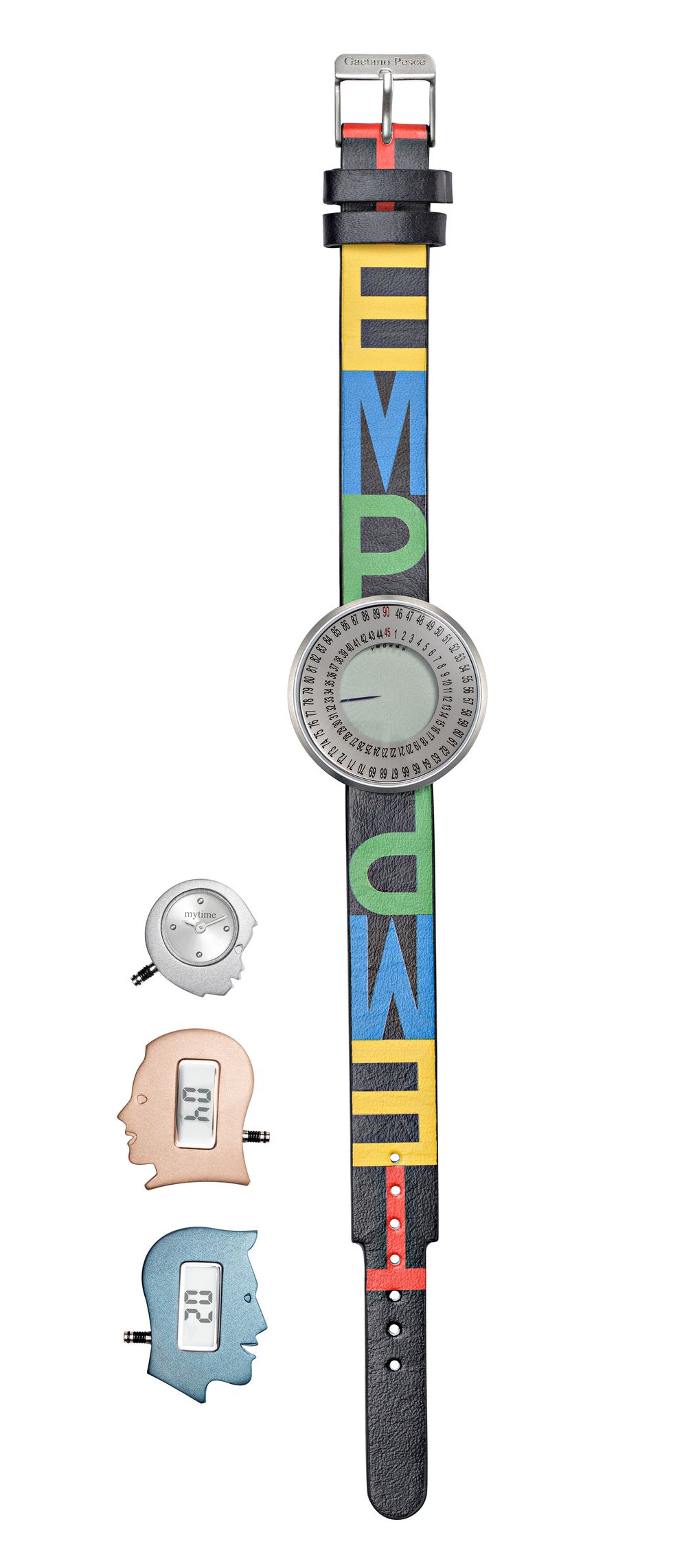 L'orologio My Time creato da Gaetano Pesce per Morellato.