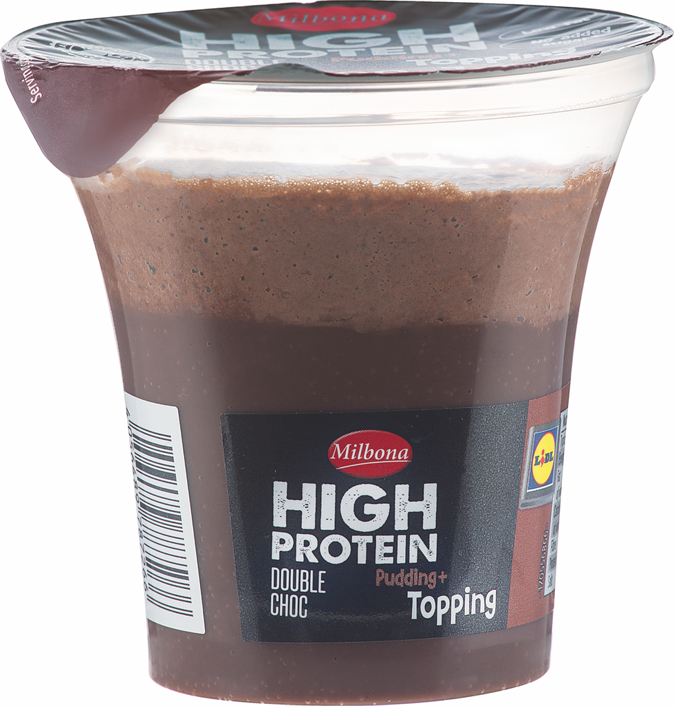lidl double chocolate protein pudding
