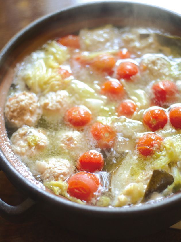 Dish, Food, Cuisine, Ingredient, Produce, Recipe, Wedding soup, Meat, Zosui, Cherry Tomatoes, 