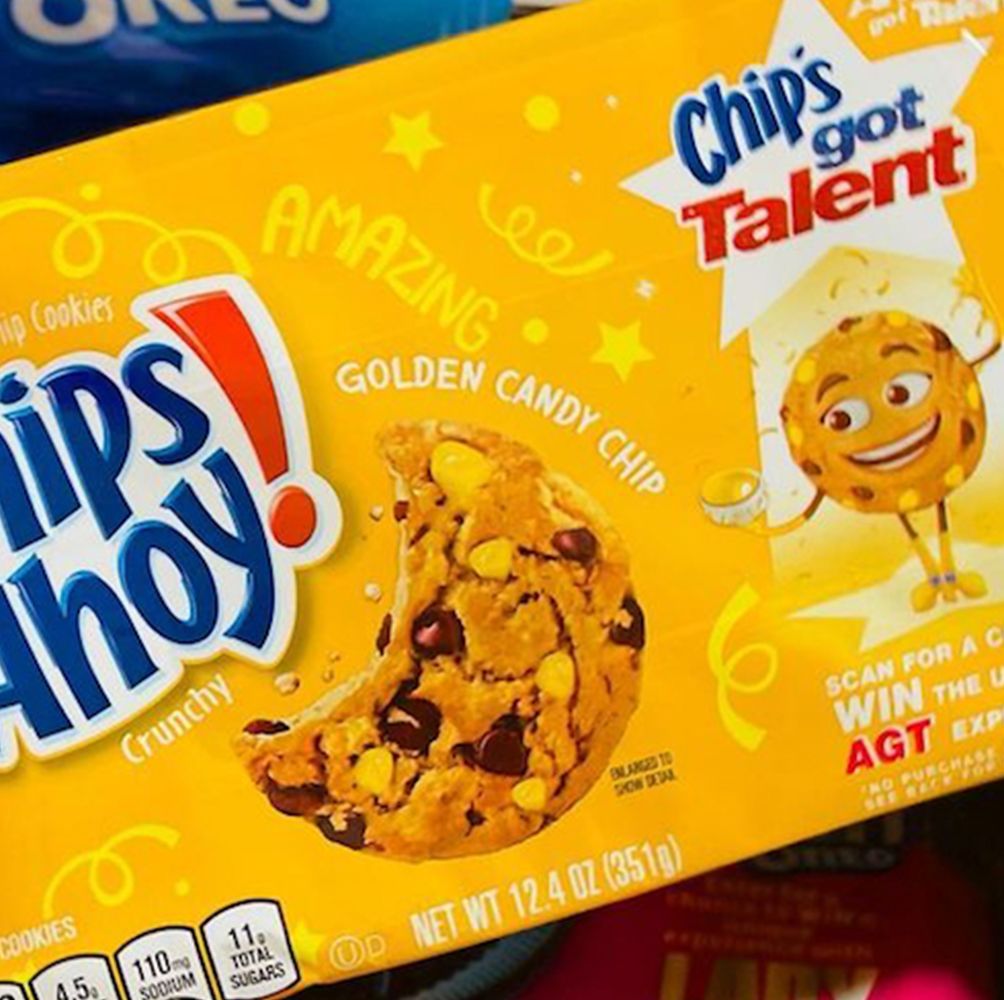 Chips Ahoy!'s New Chocolate Chip Cookies Are Filled With Golden Candy Chips