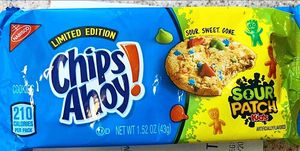 chips ahoy sour patch kids cookies
