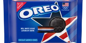 nabisco oreo team usa cookies with red, white, and blue creme