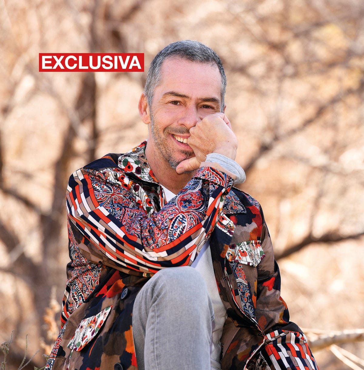 el ex de miguel bosé posa para diez minutos