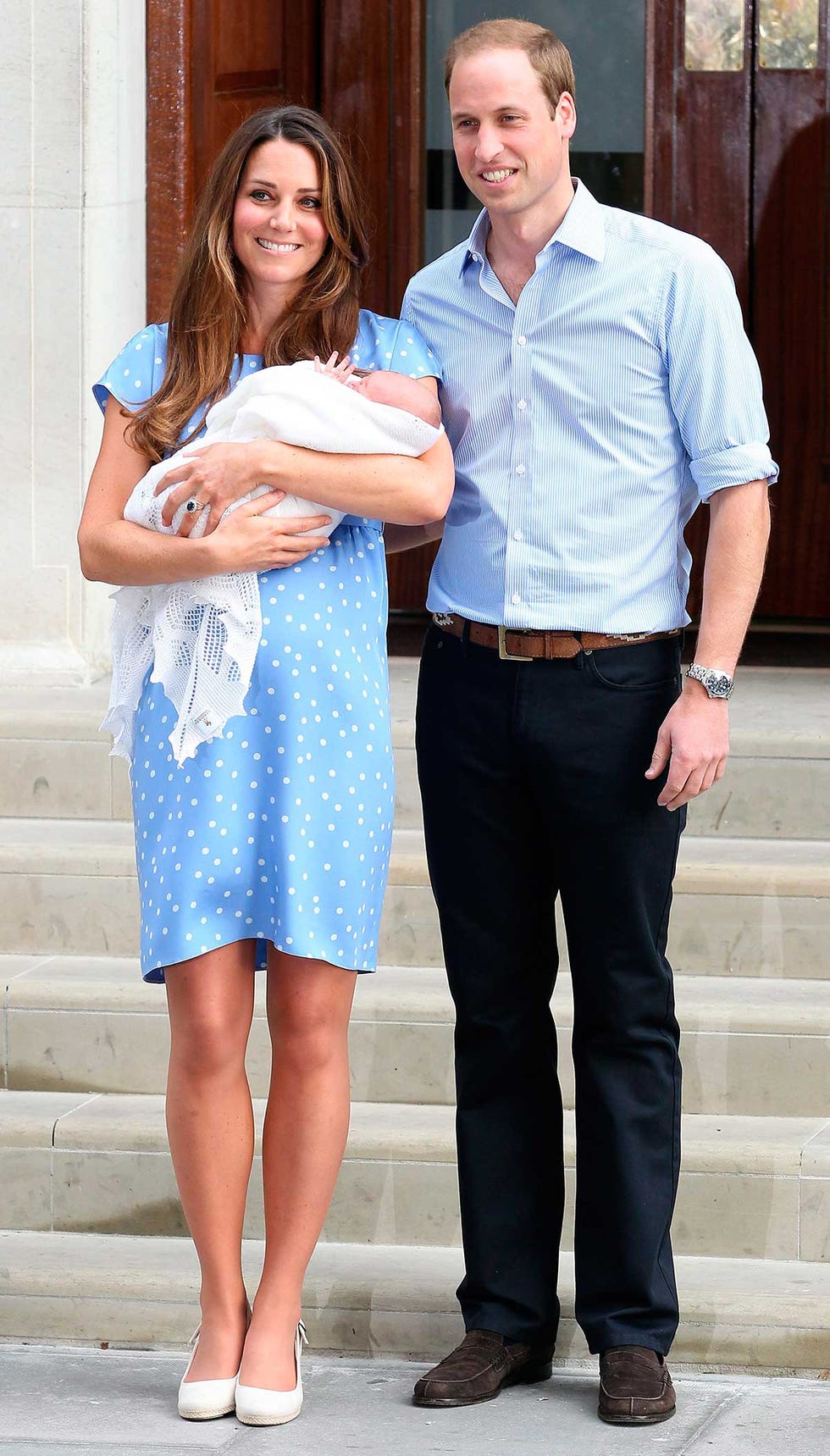 Kate y Guillermo presentan a su hijo Jorge