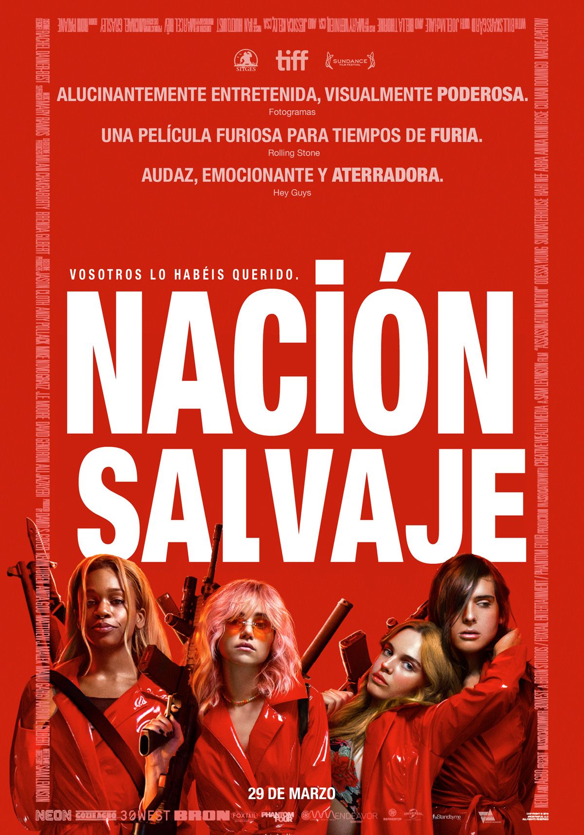 Película Nación salvaje - crítica Nación salvaje