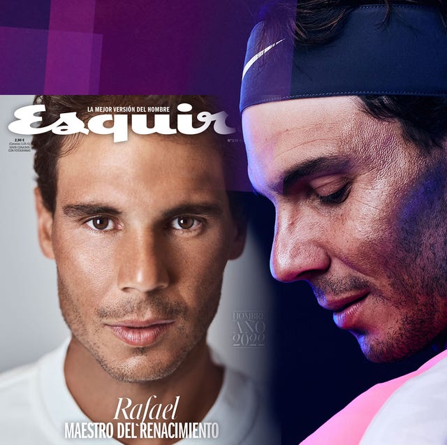 rafa nadal, en el número de enero febrero de la revista esquire