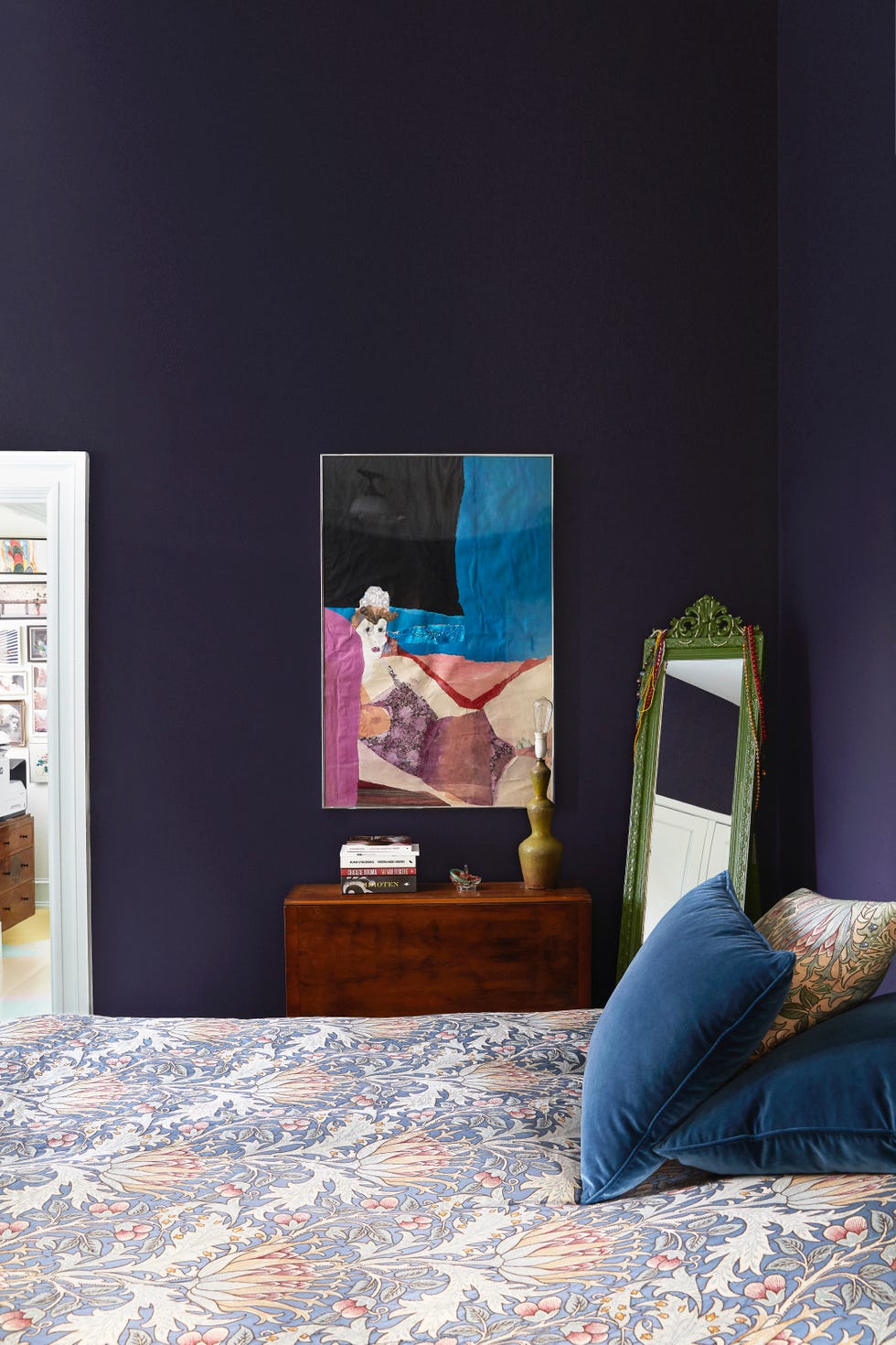 nadia olive schnack’s colourful copenhagen home