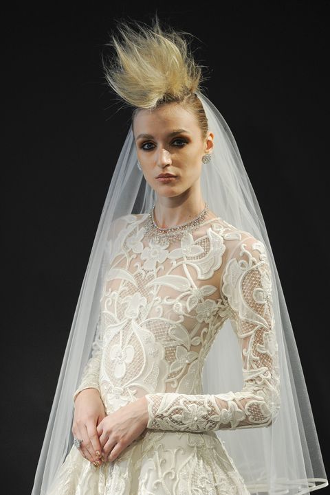 Veil, Bridal accessory, Bridal veil, Hair, Clothing, Wedding dress, Dress, Bride, Hairstyle, Gown, 