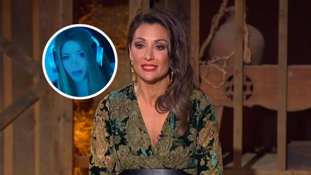fotomontaje con nagore robles en pesadilla en el paraíso y shakira