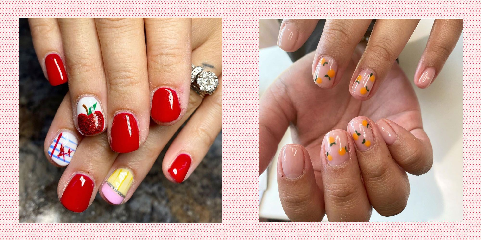20 Fun Back-to-School Nails for 2021- Nail Art Ideas for Teachers and Parents picture