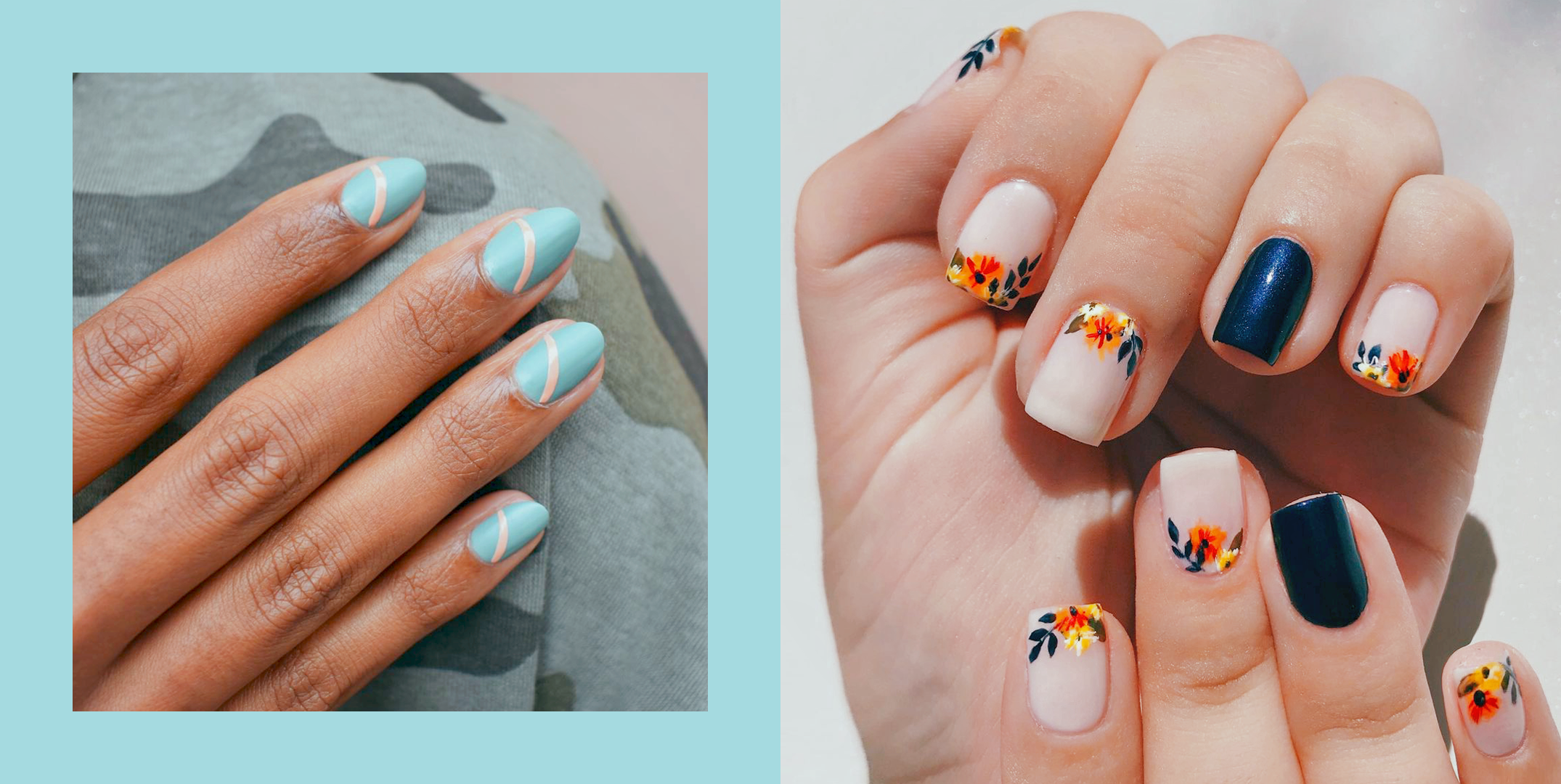 20 Chic Nail Art Ideas For Almond Shape - Styleoholic