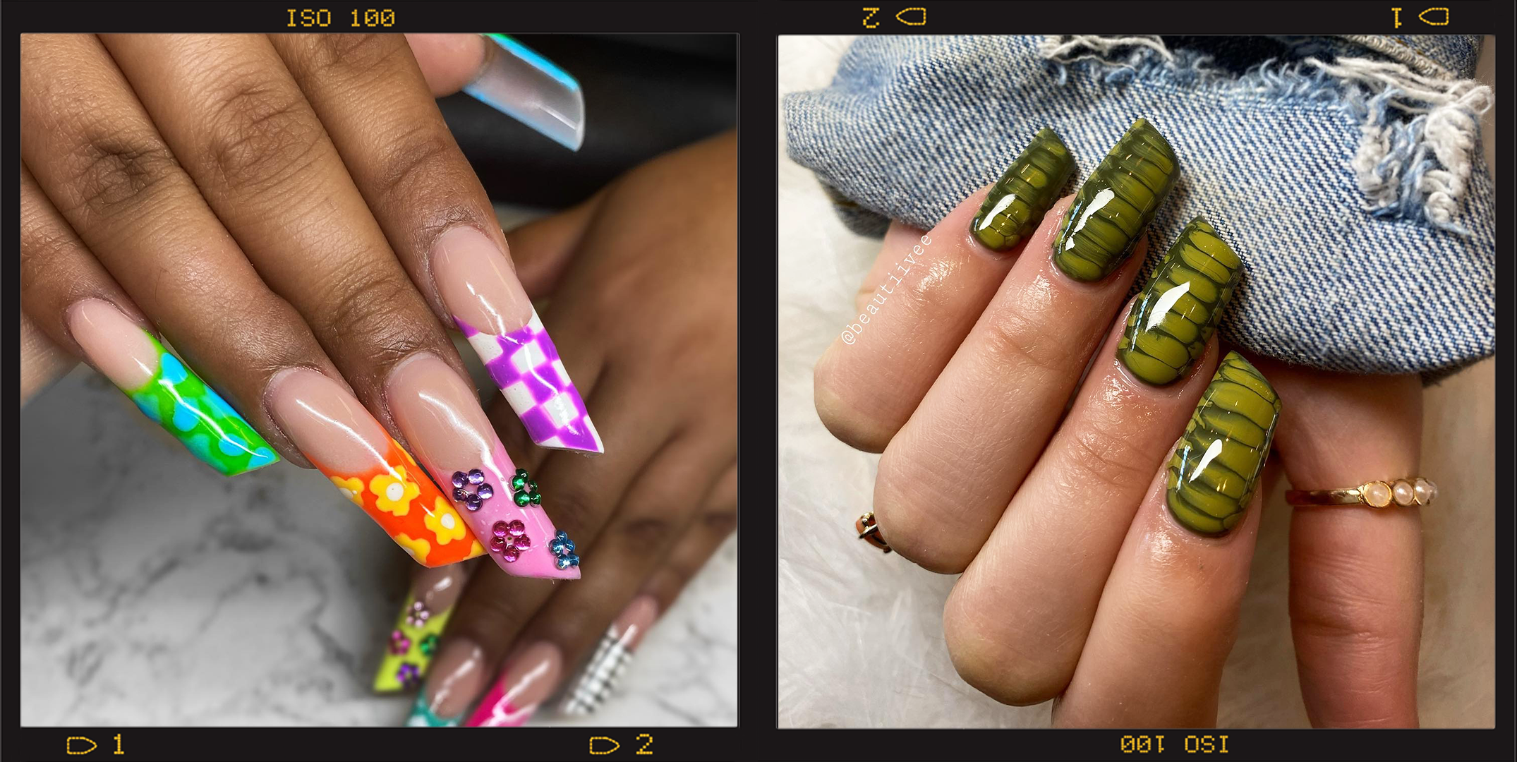 Louis Vuitton 3d Nail Article