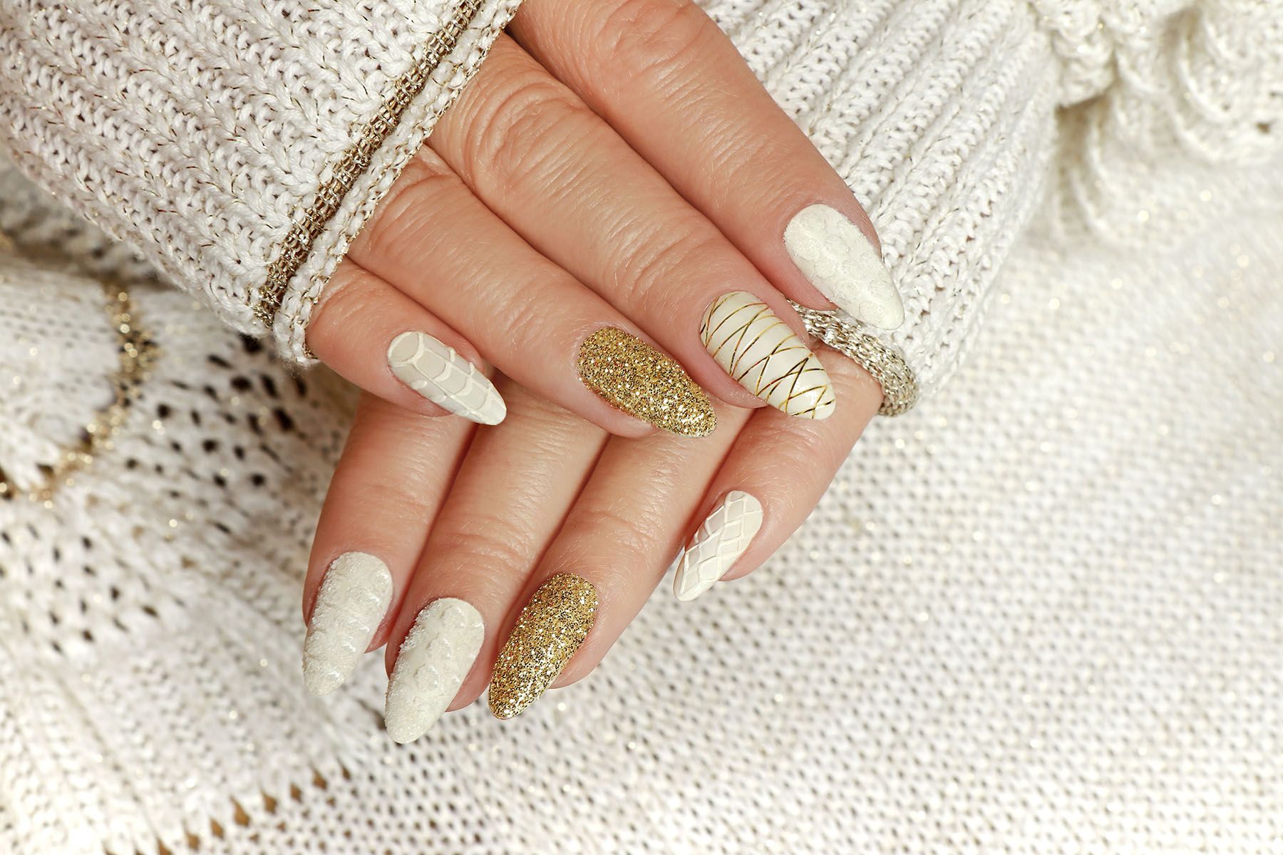 Geometric Nails Design For Modern Brides - Lulus.com Fashion Blog