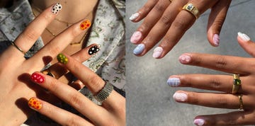 best short nail manis