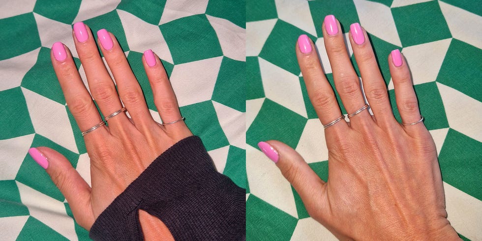 nails inc 1 step gel nail polish review